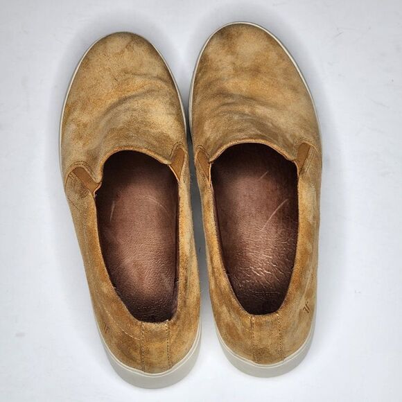 Frye Tan Slip-On Loafers - Picture 5 of 10